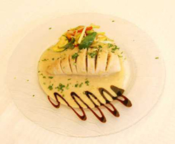 Gefüllte Calamari mit Mahón-Menorca Käse aus Menorca - Rezepte - Gastronomie - Balearen - Agrarnahrungsmittel, Ursprungsbezeichnungen und balearische Gastronomie